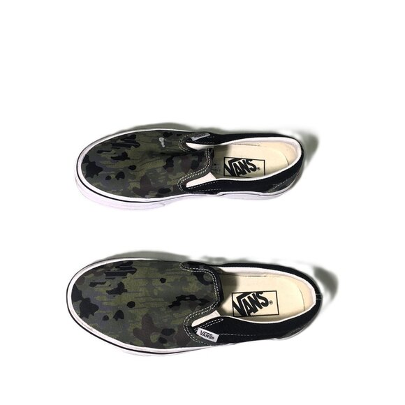 🛑 VANS Classic ➕🆒 SNEAKERS Slip On SHOES Comfort Camo Dress Unisex 💸BUY NOW‼️ - Picture 15 of 16